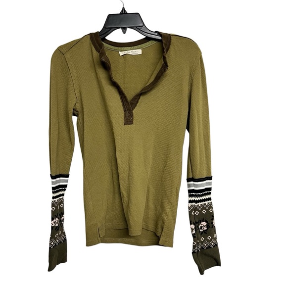 Roaman's Women's Plus Size V-neck Thermal Pullover